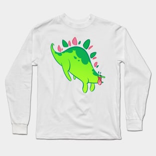 Green Stego Long Sleeve T-Shirt